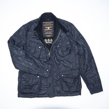 BARBOUR TOKITO Limited Edition Black Quilted International Motor Cycling Jacket