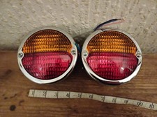 pair of Classic car rearlights land rover series trailer lights.