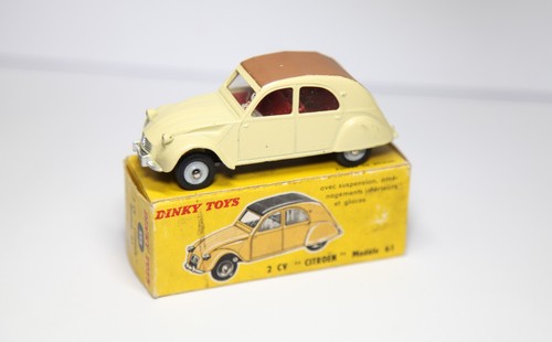 French dinky 558 citroen 2cv - french,