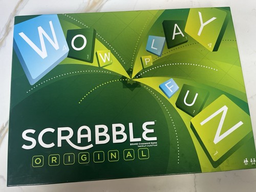 Mattel scrabble original - scrabble,
