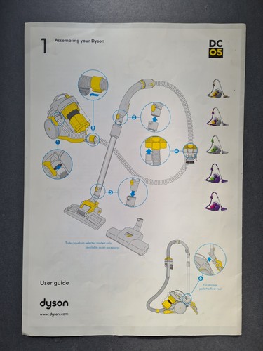 Dyson dc05 user manual - dc05, guide