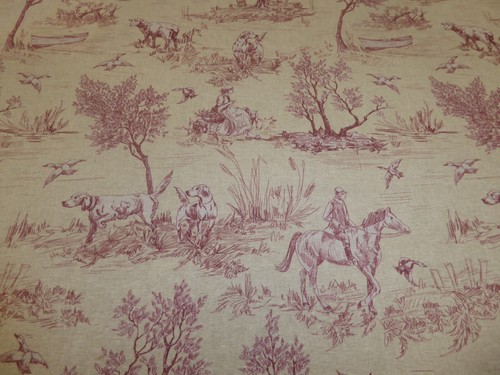 Toile jouy countryside - jouy,