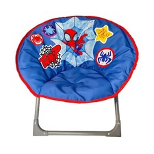 Spidey Moon Chair Seat Childrens Kids Bedroom Chair Foldable - Spider Man