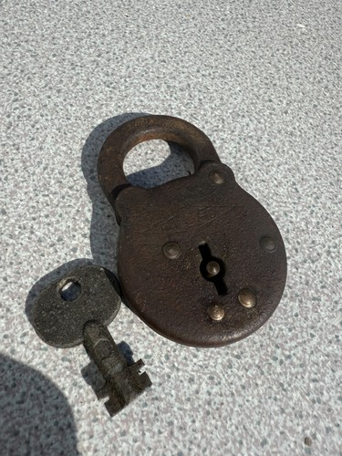Vintage atlas padlock - padlock, &