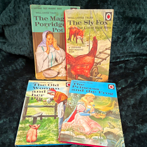 Vintage ladybird well - vintage, well-loved