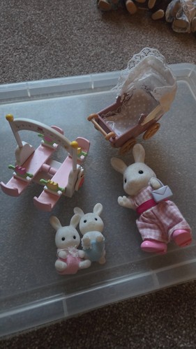 Sylvanian families see - sylvanian, see-saw