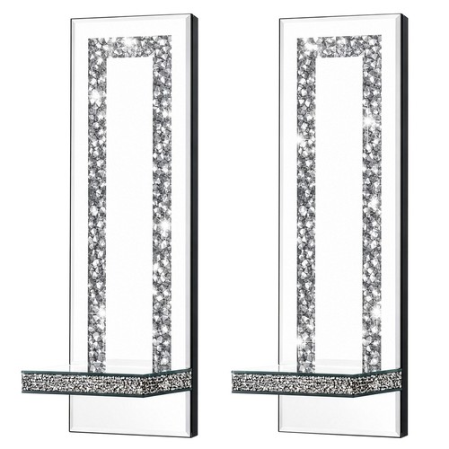 2pcs crystal crush diamond - crystal,