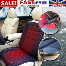 Universal 12V Car Seat Pad Cushion Cover Heating Heater Warm Heated Cold Winter