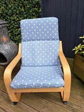 Ikea Poang Kids Chair Cover, slipcover, replacement cover, cushion, washable