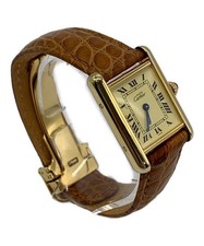 Cartier Must Tank Vermeil
