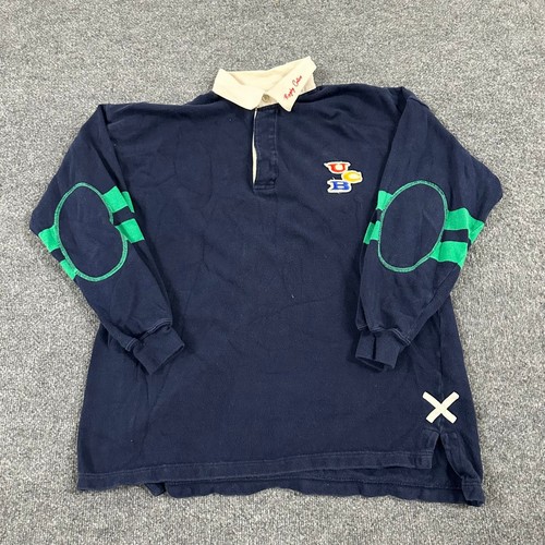 Benetton rugby shirt - mens, size