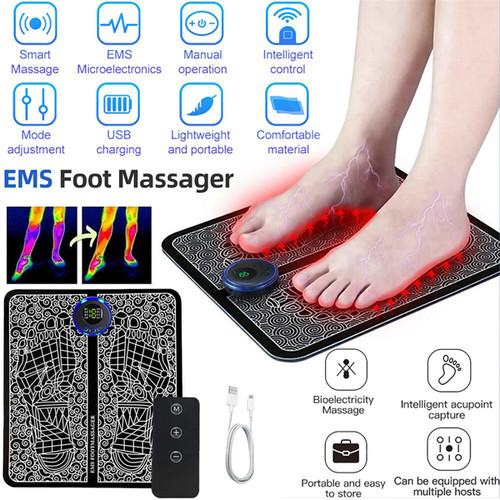 Electric foot massager pad - foot,