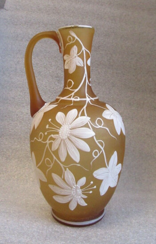 Antique bohemian art - art, glass