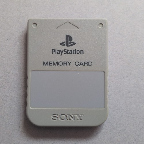 Ps1 memory card - ps1, official
