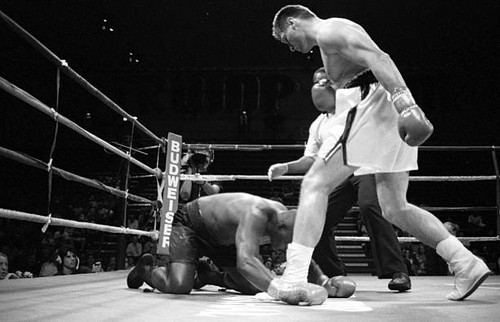 Large old boxing photo michael - photo,