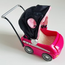 Bratz Babyz Doll Baby Carriage Cruiser Pink Car Buggy Pram Stroller Accessory 🩷