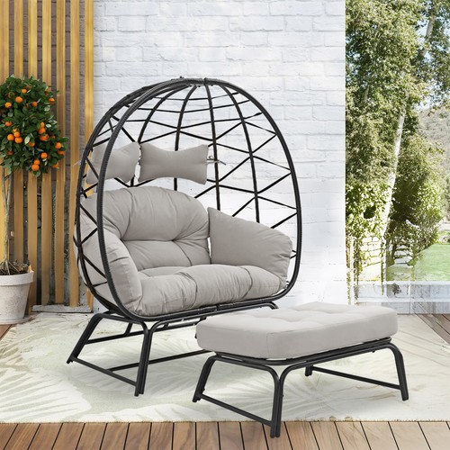 Oversized double egg chair - oversized,