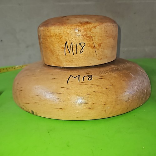 Wooden hat block millinery - ,