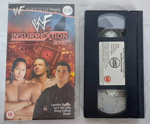 Wwf insurrextion 2000 vhs - insurrextion,