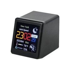 Small Portable Smart Wifi Weather Station Display Weather Temperature Humidity