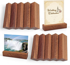 10Pcs Ebony Wooden Place Card