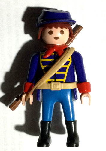 Playmobil union soldier - playmobil,union, soldier,civil