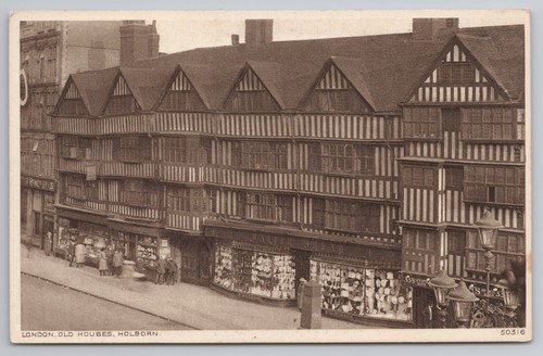 London old houses holborn - london,