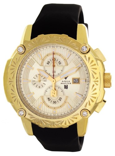 Aqua master gold - aqua, dial