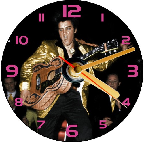 Elvis presley clock 50s - presley, cd