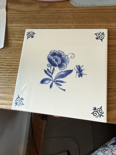 Antique ceramic tile - ceramic,