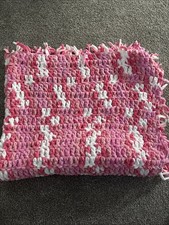 Hand Crocheted Baby Blanket In