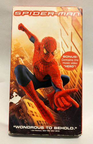 Spider man vhs - tape, ntsc