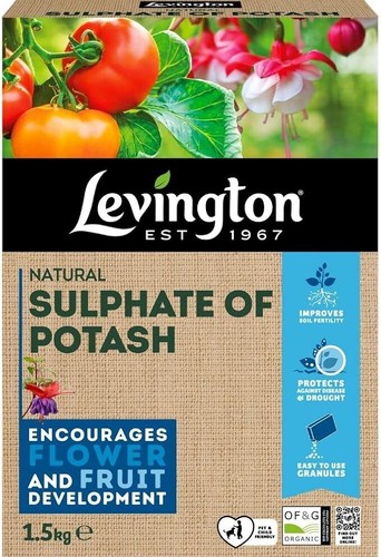 Levington natural sulphate - sulphate, of