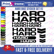 HARO BIKES Decals Stickers