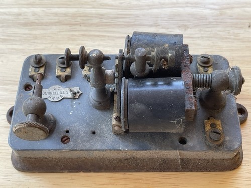 Antique bunnell telegraph - antique,