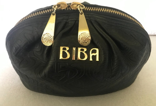 Biba womans black leather - biba,