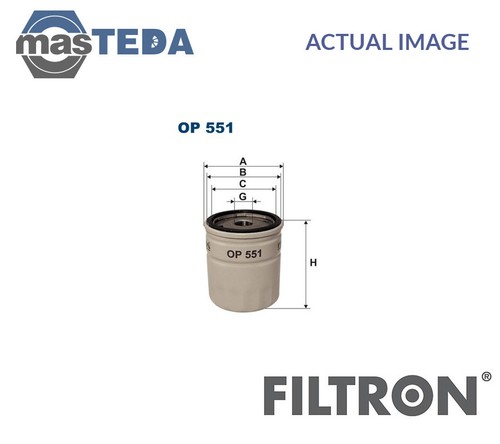 Op551 engine oil - op551, filter