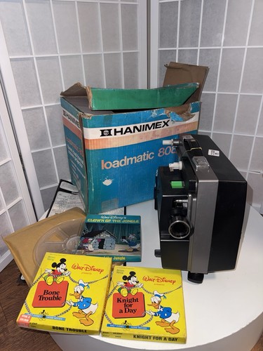 Vintage hanimex loadmatic 8mm - vintage,