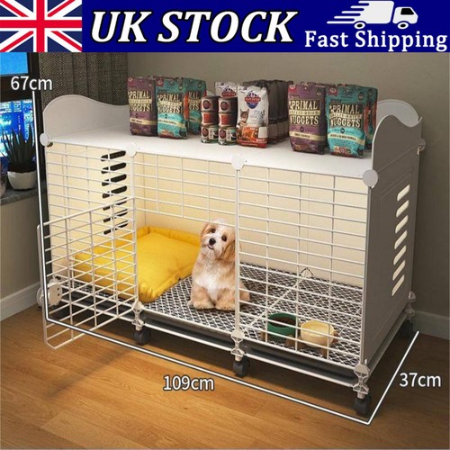 Dog crate end table - dog,