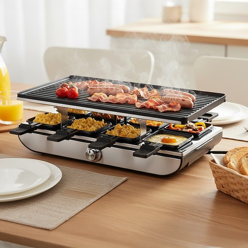 Person electric raclette - 8-person,