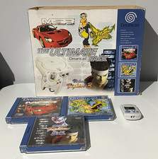 Sega Dreamcast Console Box sleeve Ultimate Pack Complete With Games and VMU