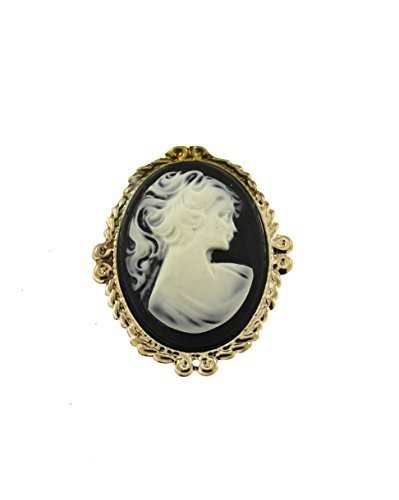 Elegant cameo brooch with - cameo,