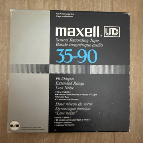 Maxell sound recording tape - ud,