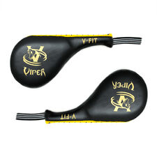Viper Taekwondo Double Target Pads Training Kick Strike Paddle Focus Pads (Pair)