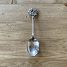 VINTAGE RANGOON VOLUNTEER RIFLES CORPS REGIMENTAL SOLID SILVER SPOON