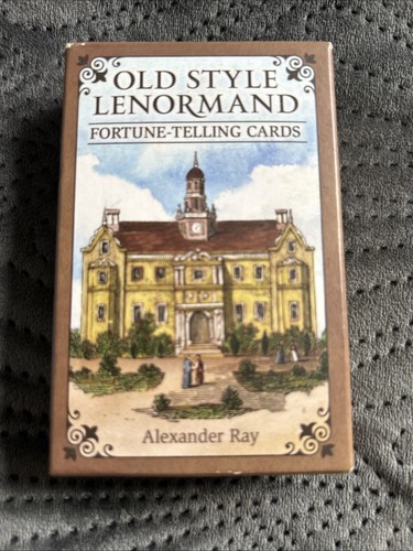 Old style lenormand deck used - style,