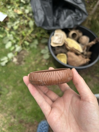 Reptiles log feeding dish - log,
