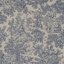 Vintage Toile De Jouy Blue