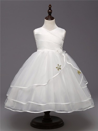 Girls bridesmaid gown first - girls,
