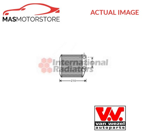 Heater radiator exchanger lhd - exchanger,